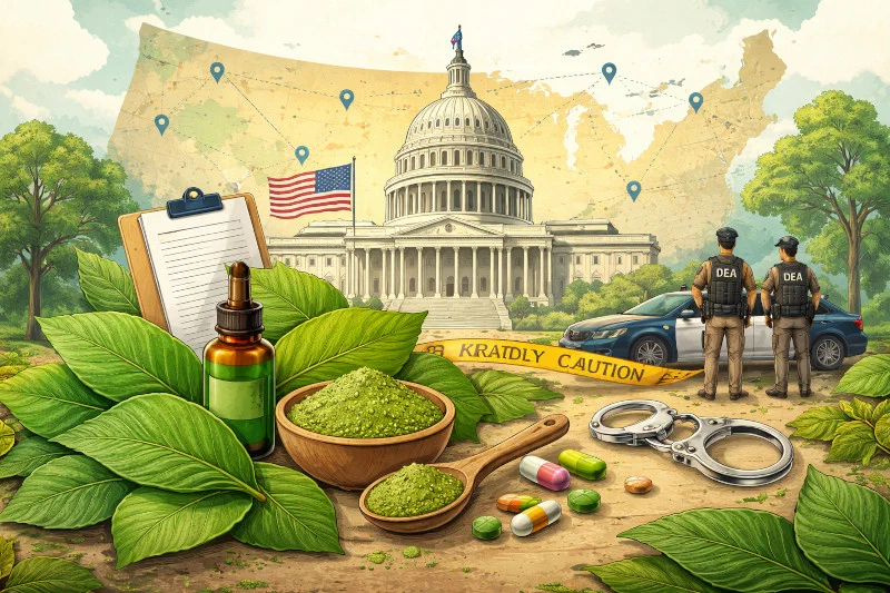 The present federal threat of kratom and 7-OH ‘panic policy’