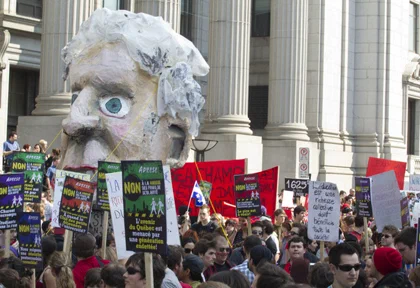 montreal Les manifestations à Montréal