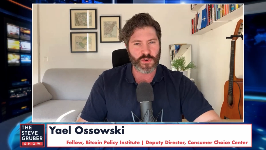 Bitcoin yael ossowski steve gruber show